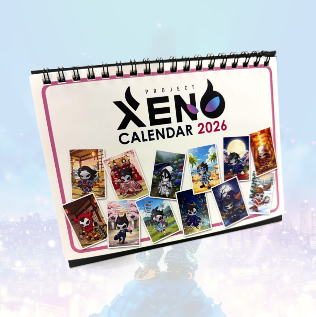 XENO 卓上カレンダー2026
