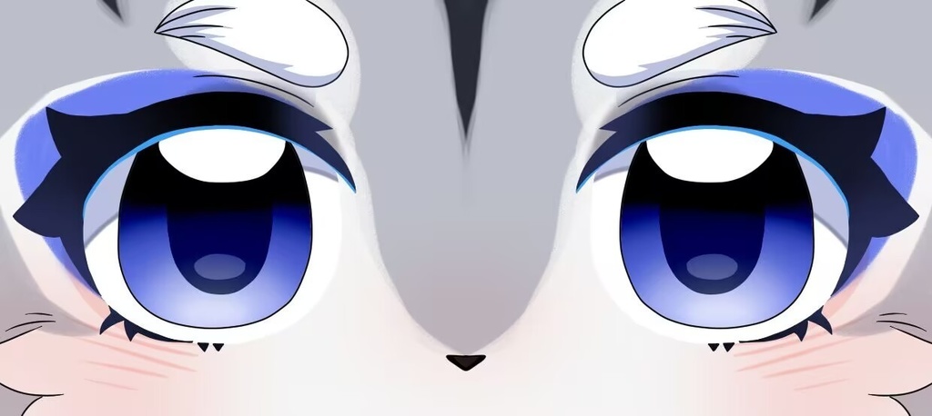 毛皮のアイピース、毛皮のアイプリント、防塵ネット、カスタム動物の瞳孔、キグスタイルの虹彩異色症の目の素材、プリントメガネ