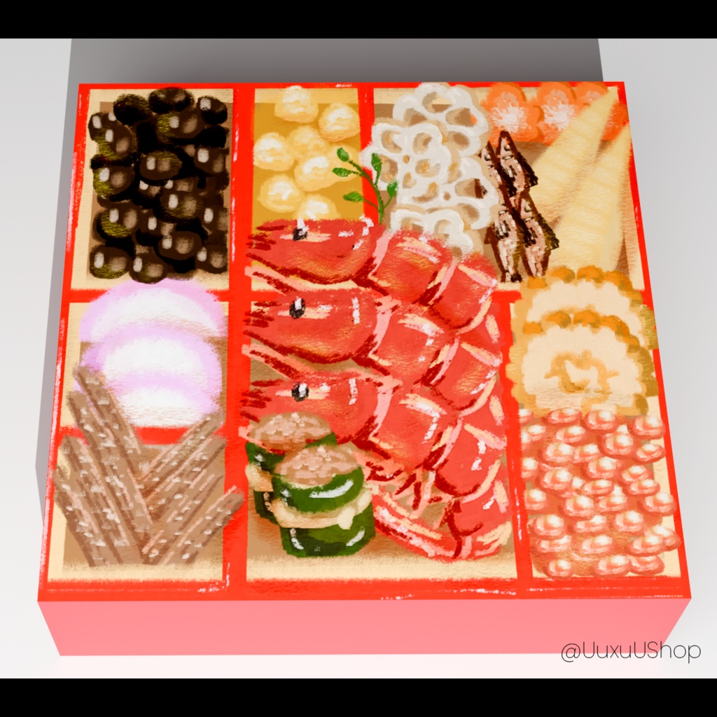 【軽量データ】おせちだよ!!【UuxuUShop】