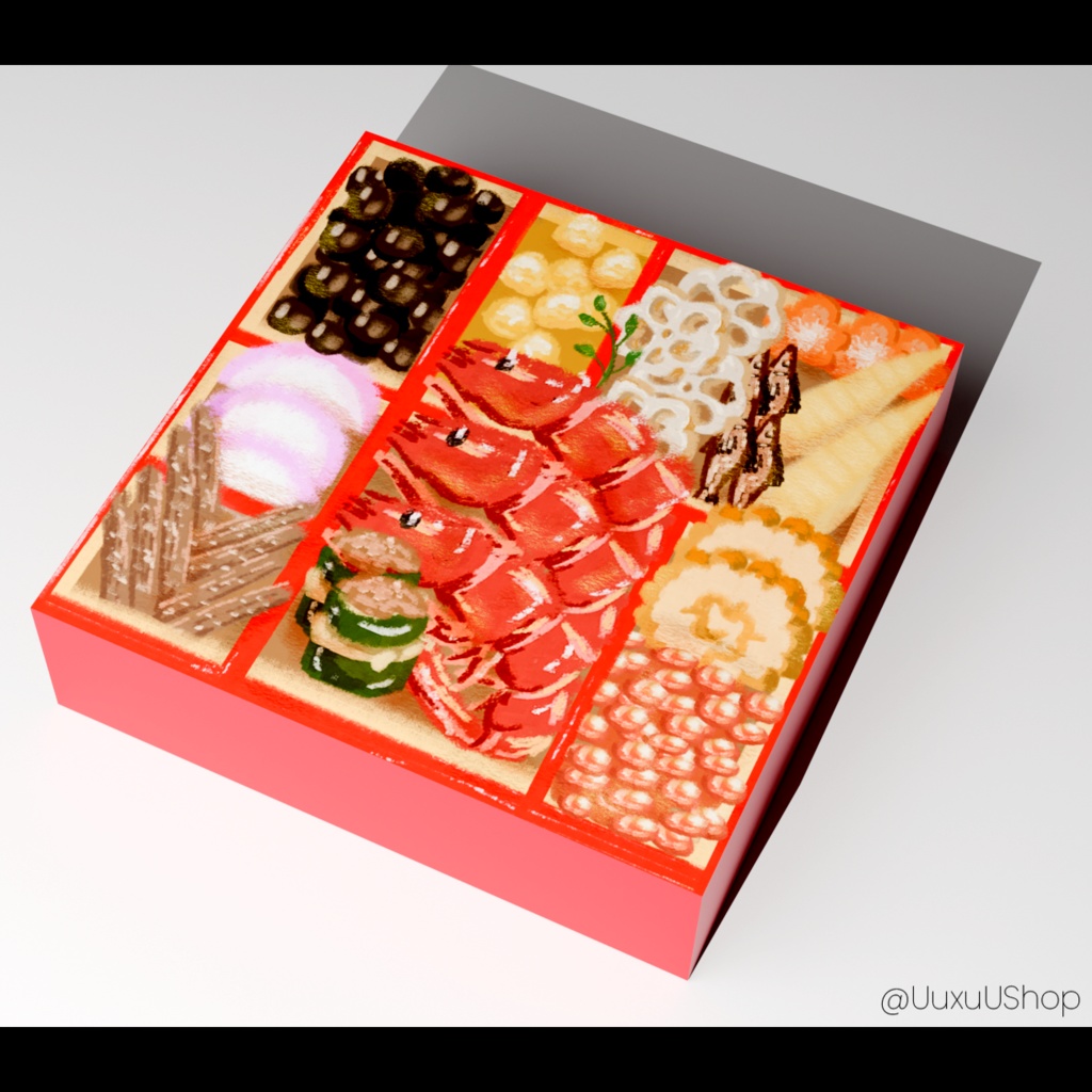 【軽量データ】おせちだよ!!【UuxuUShop】