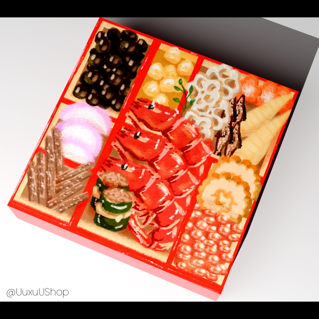 【軽量データ】おせちだよ!!【UuxuUShop】