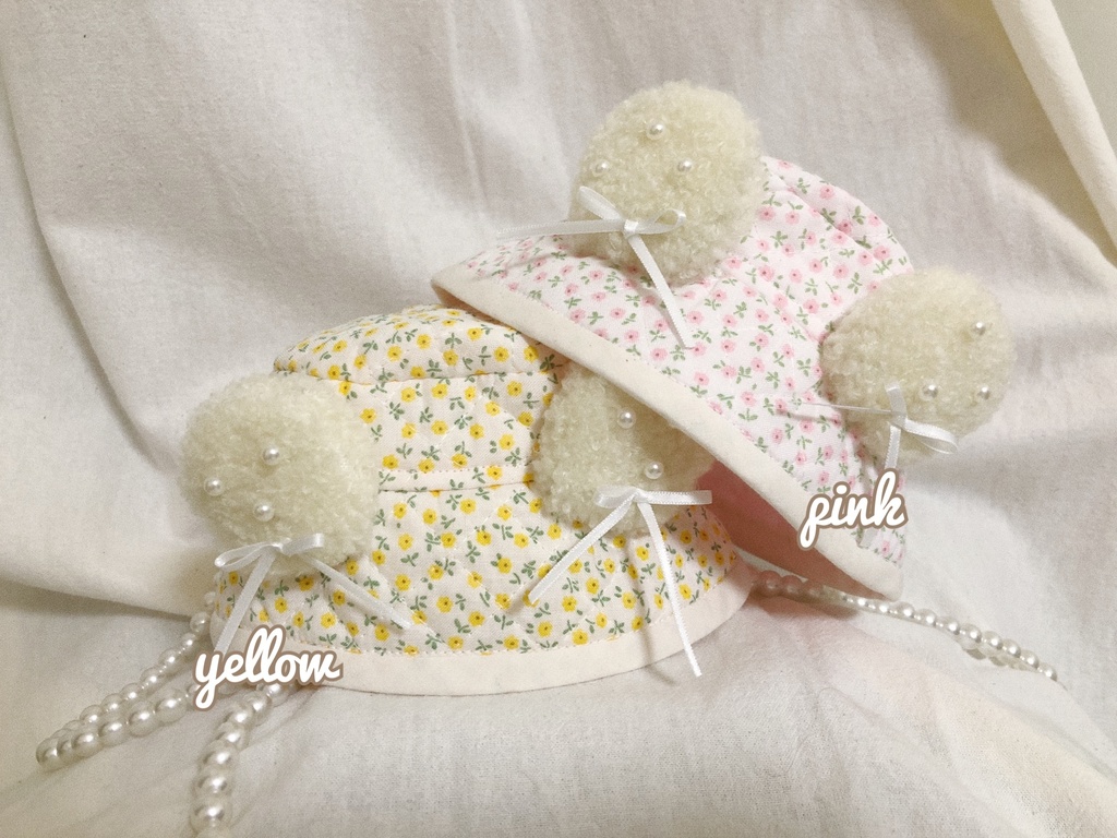 くまちゃんバケットハット🧸 ver.3