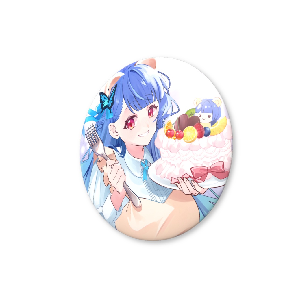 夢宮誕生日缶バッジ