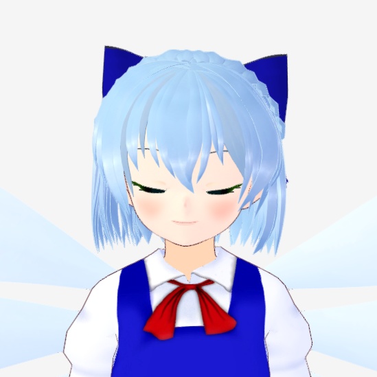 OSONO式 チルノ Cirno (.vrm)