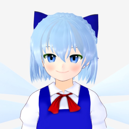 OSONO式 チルノ Cirno (.vrm)