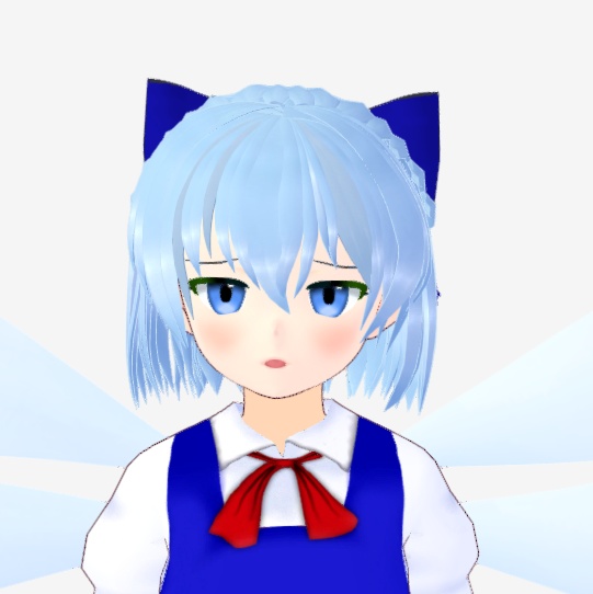 OSONO式 チルノ Cirno (.vrm)