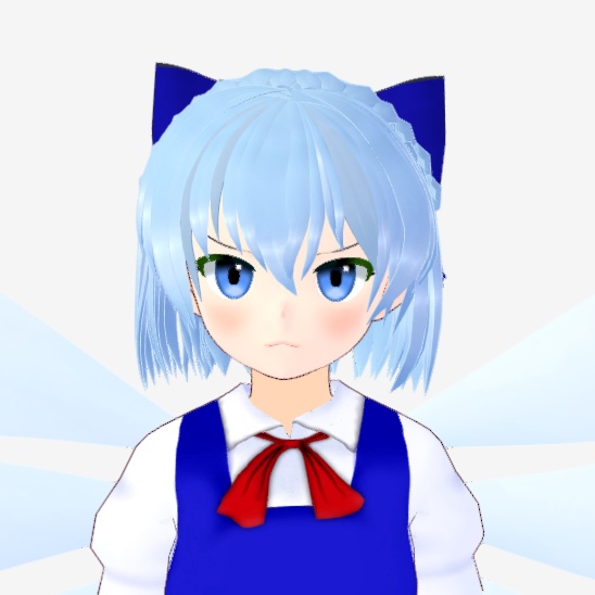 OSONO式 チルノ Cirno (.vrm)