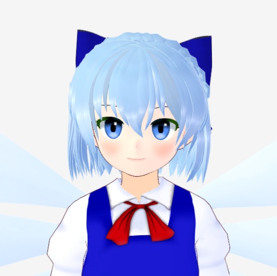 OSONO式 チルノ Cirno (.vrm)