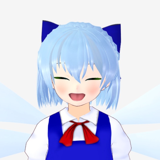 OSONO式 チルノ Cirno (.vrm)