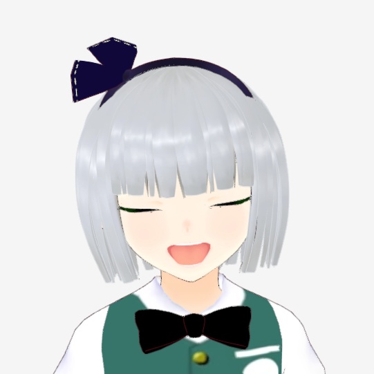 OSONO式 魂魄妖夢 Konpaku Youmu(.vrm/.blend)