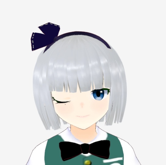 OSONO式 魂魄妖夢 Konpaku Youmu(.vrm/.blend)