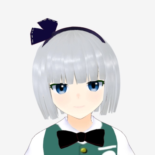 OSONO式 魂魄妖夢 Konpaku Youmu(.vrm/.blend)