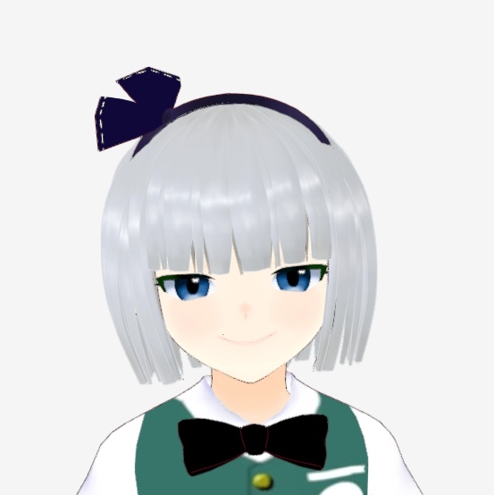 OSONO式 魂魄妖夢 Konpaku Youmu(.vrm/.blend)