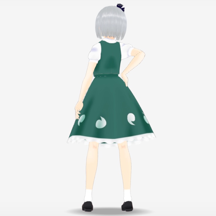 OSONO式 魂魄妖夢 Konpaku Youmu(.vrm/.blend)