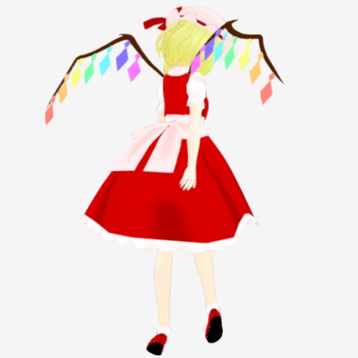 OSONO式 フランドール・スカーレット Flandre Scarlet(.vrm/.blend)