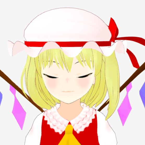 OSONO式 フランドール・スカーレット Flandre Scarlet(.vrm/.blend)