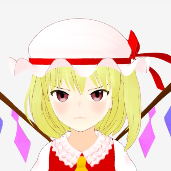 OSONO式 フランドール・スカーレット Flandre Scarlet(.vrm/.blend)