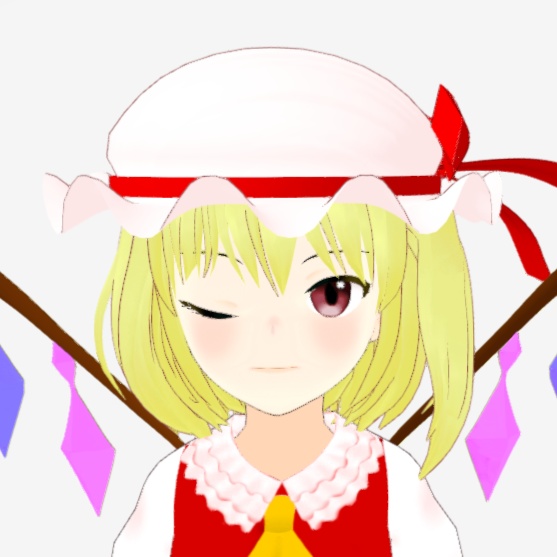 OSONO式 フランドール・スカーレット Flandre Scarlet(.vrm/.blend)