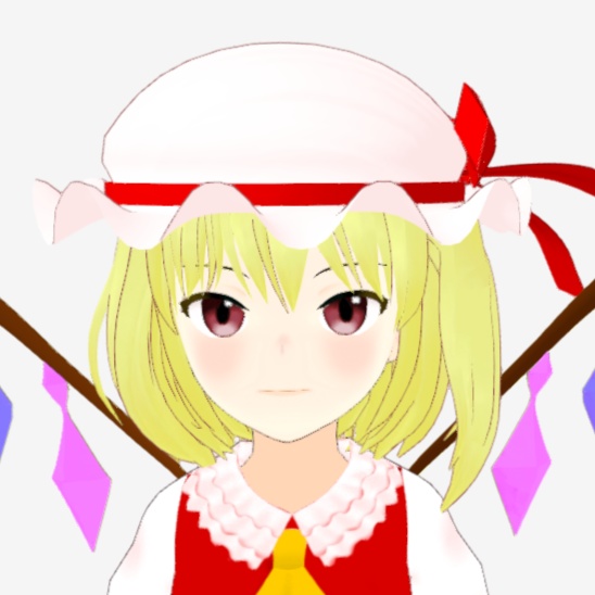 OSONO式 フランドール・スカーレット Flandre Scarlet(.vrm/.blend)