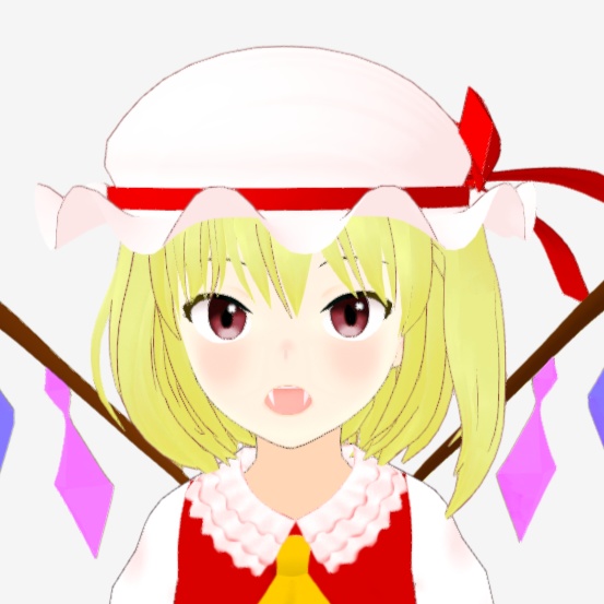 OSONO式 フランドール・スカーレット Flandre Scarlet(.vrm/.blend)