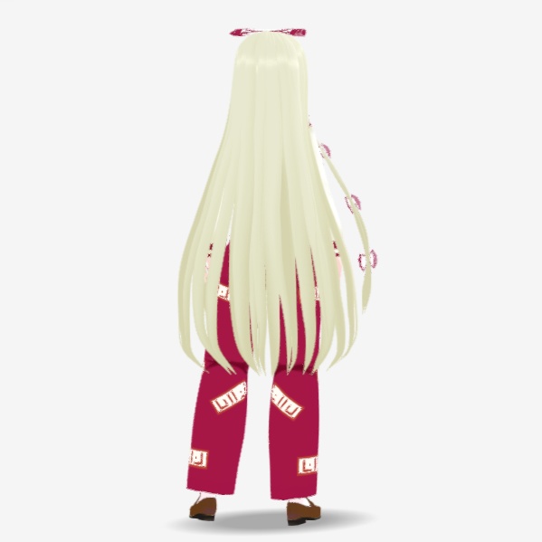 OSONO式 藤原妹紅 Fujiwarano Mokou(.vrm/.blend)