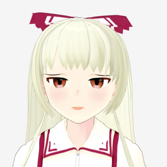 OSONO式 藤原妹紅 Fujiwarano Mokou(.vrm/.blend)