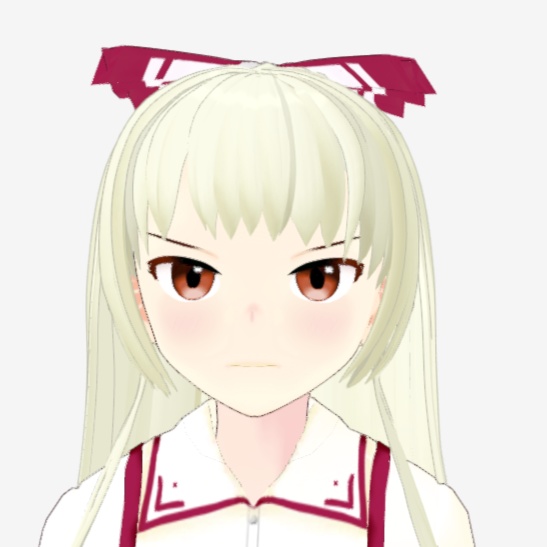 OSONO式 藤原妹紅 Fujiwarano Mokou(.vrm/.blend)