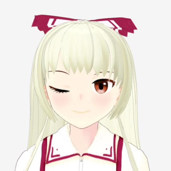 OSONO式 藤原妹紅 Fujiwarano Mokou(.vrm/.blend)