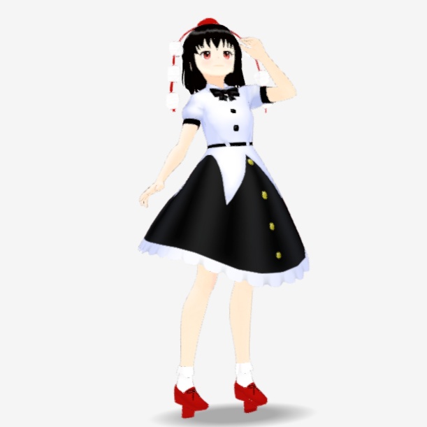 OSONO式 射命丸文 Syameimaru Aya (.vrm/.blend)