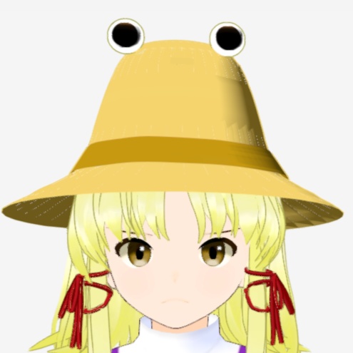 OSONO式 洩矢諏訪子 Moriya Suwako(.vrm/.blend)