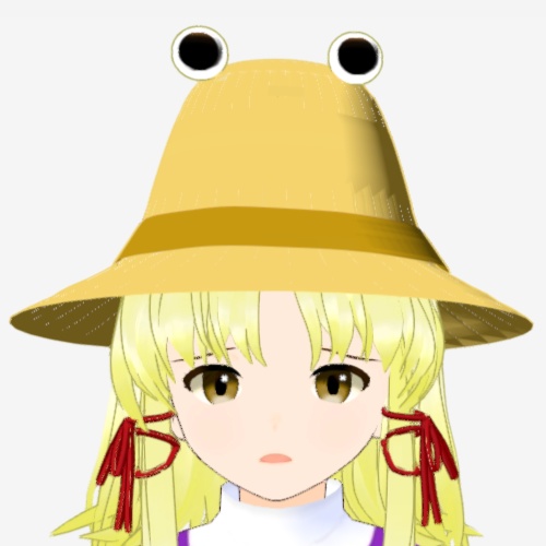 OSONO式 洩矢諏訪子 Moriya Suwako(.vrm/.blend)