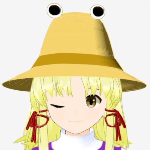 OSONO式 洩矢諏訪子 Moriya Suwako(.vrm/.blend)