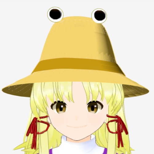 OSONO式 洩矢諏訪子 Moriya Suwako(.vrm/.blend)