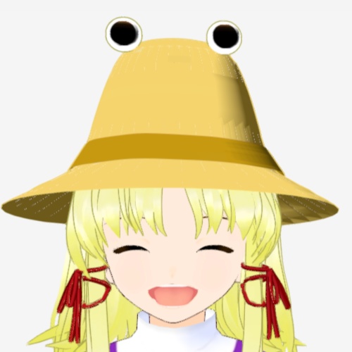 OSONO式 洩矢諏訪子 Moriya Suwako(.vrm/.blend)