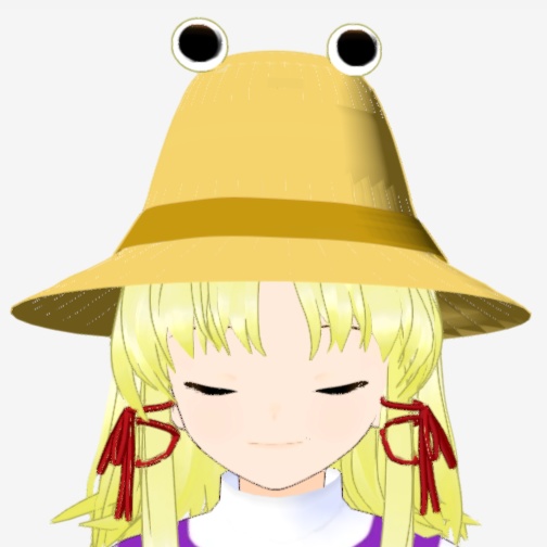 OSONO式 洩矢諏訪子 Moriya Suwako(.vrm/.blend)