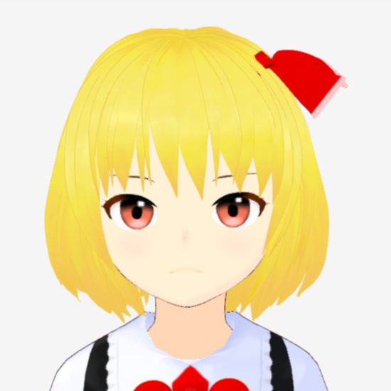 OSONO式 ルーミア Rumia (.vrm/.blend)