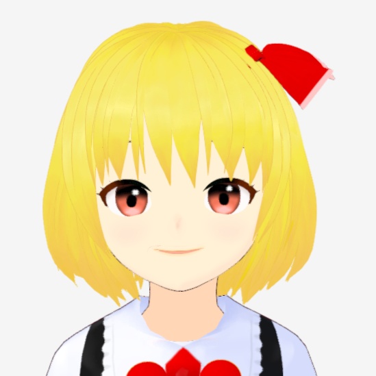 OSONO式 ルーミア Rumia (.vrm/.blend)