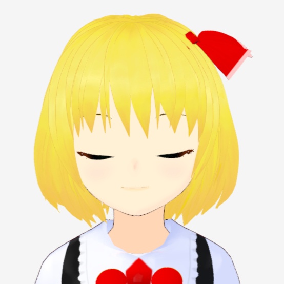 OSONO式 ルーミア Rumia (.vrm/.blend)