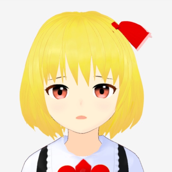 OSONO式 ルーミア Rumia (.vrm/.blend)