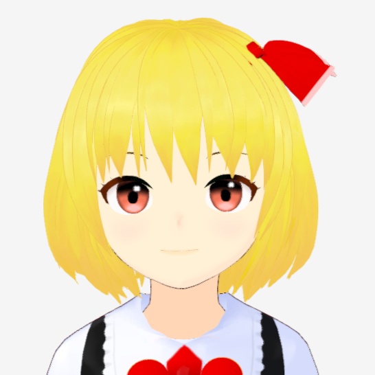 OSONO式 ルーミア Rumia (.vrm/.blend)