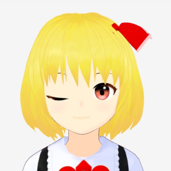 OSONO式 ルーミア Rumia (.vrm/.blend)