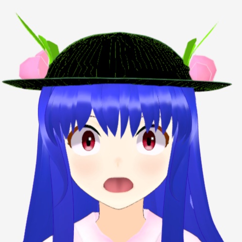 OSONO式 比那名居天子 Hinanai Tenshi (.vrm) - osono - BOOTH