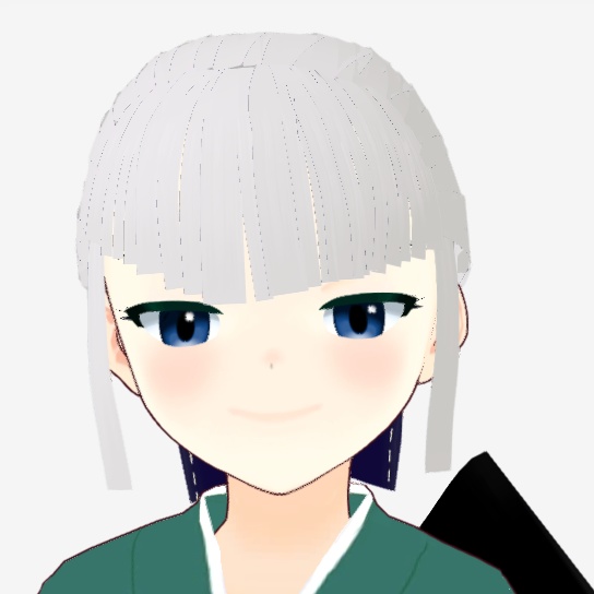 OSONO式 魂魄妖夢 Konpaku Youmu オリジナル着物 Original Kimono (.vrm/.blend)