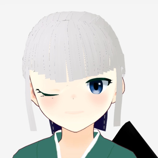 OSONO式 魂魄妖夢 Konpaku Youmu オリジナル着物 Original Kimono (.vrm/.blend)