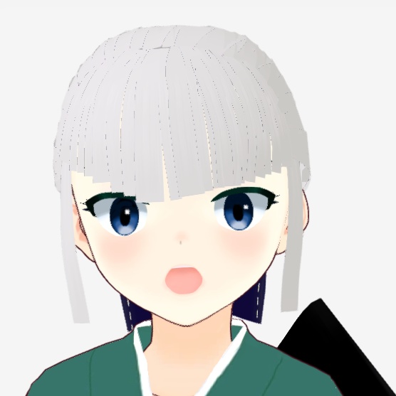 OSONO式 魂魄妖夢 Konpaku Youmu オリジナル着物 Original Kimono (.vrm/.blend)