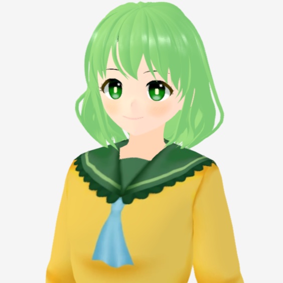 OSONO式 古明地こいし 制服(冬)(.vrm/.vroid)