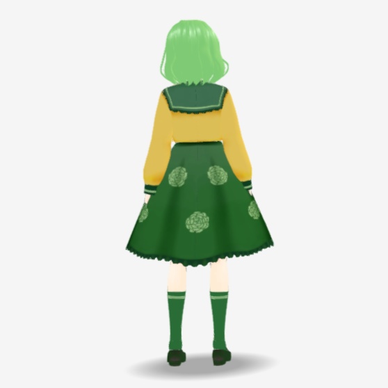 OSONO式 古明地こいし 制服(冬)(.vrm/.vroid)