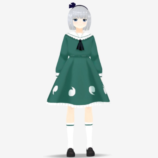 OSONO式 魂魄妖夢 制服(冬服)(.vrm/.vroid)