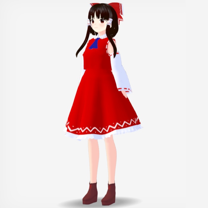 OSONO式 博麗霊夢 Hakurei Reimu 東方紺珠伝 (.vrm)