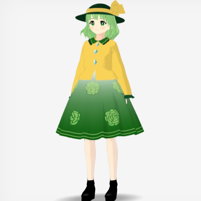 OSONO式 古明地こいし Komeiji Koishi サードアイなし (.vrm)